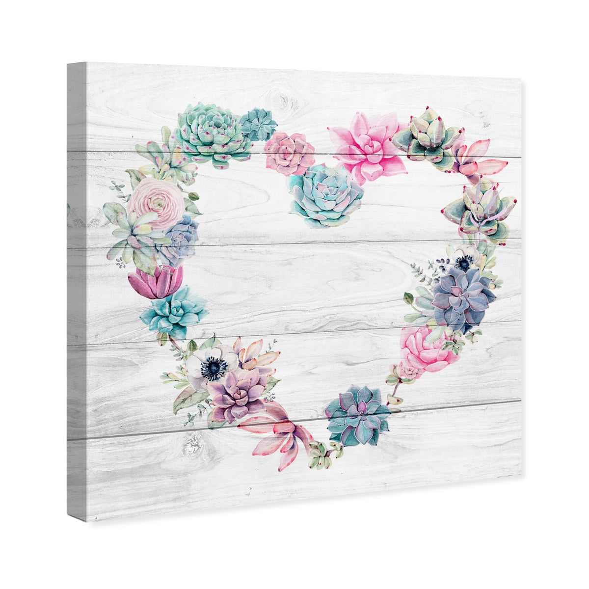Pink Botanical Canvas M170