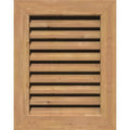 Vertical Gable Vent Unfinished Functional R577