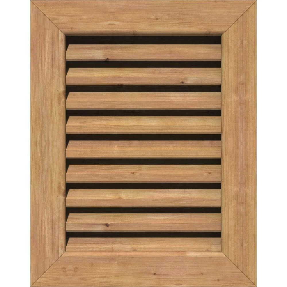 Vertical Gable Vent Unfinished Functional R577
