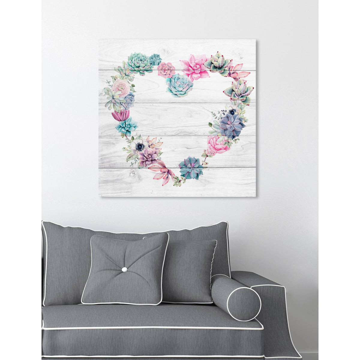 Pink Botanical Canvas M170