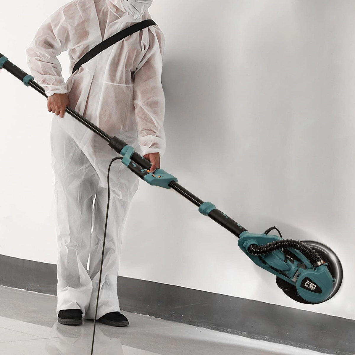 6.5A Electric Drywall Sander with Variable Speeds and Carrying Bag R30408