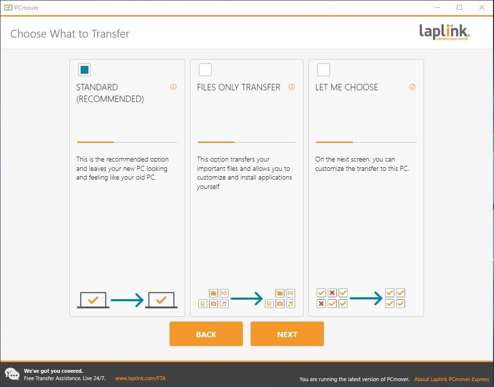 Single Use License PCmover Express I9698