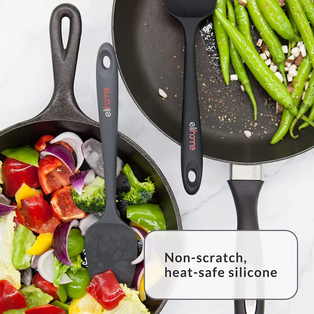 3 Piece Silicone Spatula Set Q384175