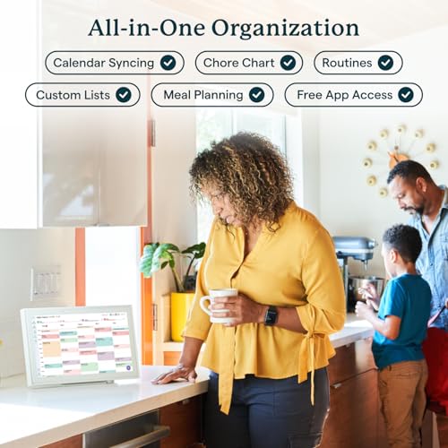 15-inch Wall Planner Digital Calendar Smart Touchscreen Interactive Display I40616