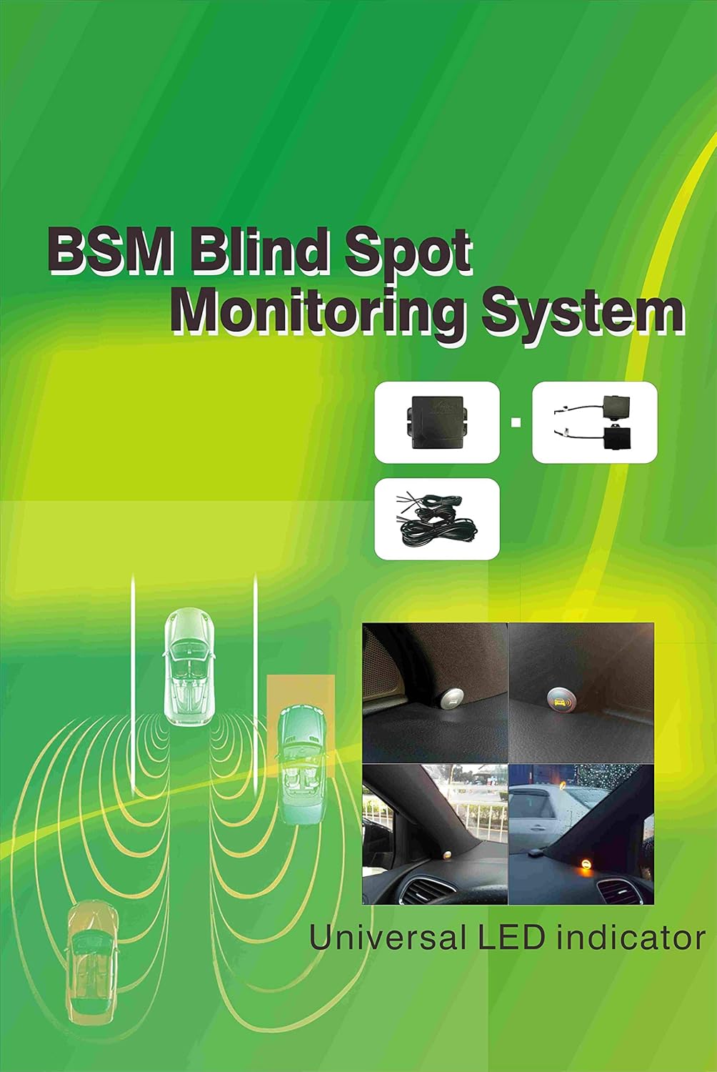 24GHZ Microwave Radar Blind Spot Detection System D569702