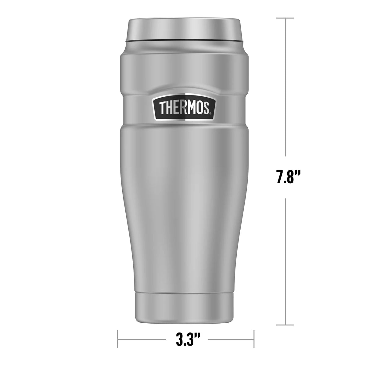 Stainless Steel Travel Tumbler, Vacuum Insulated, 16oz X627