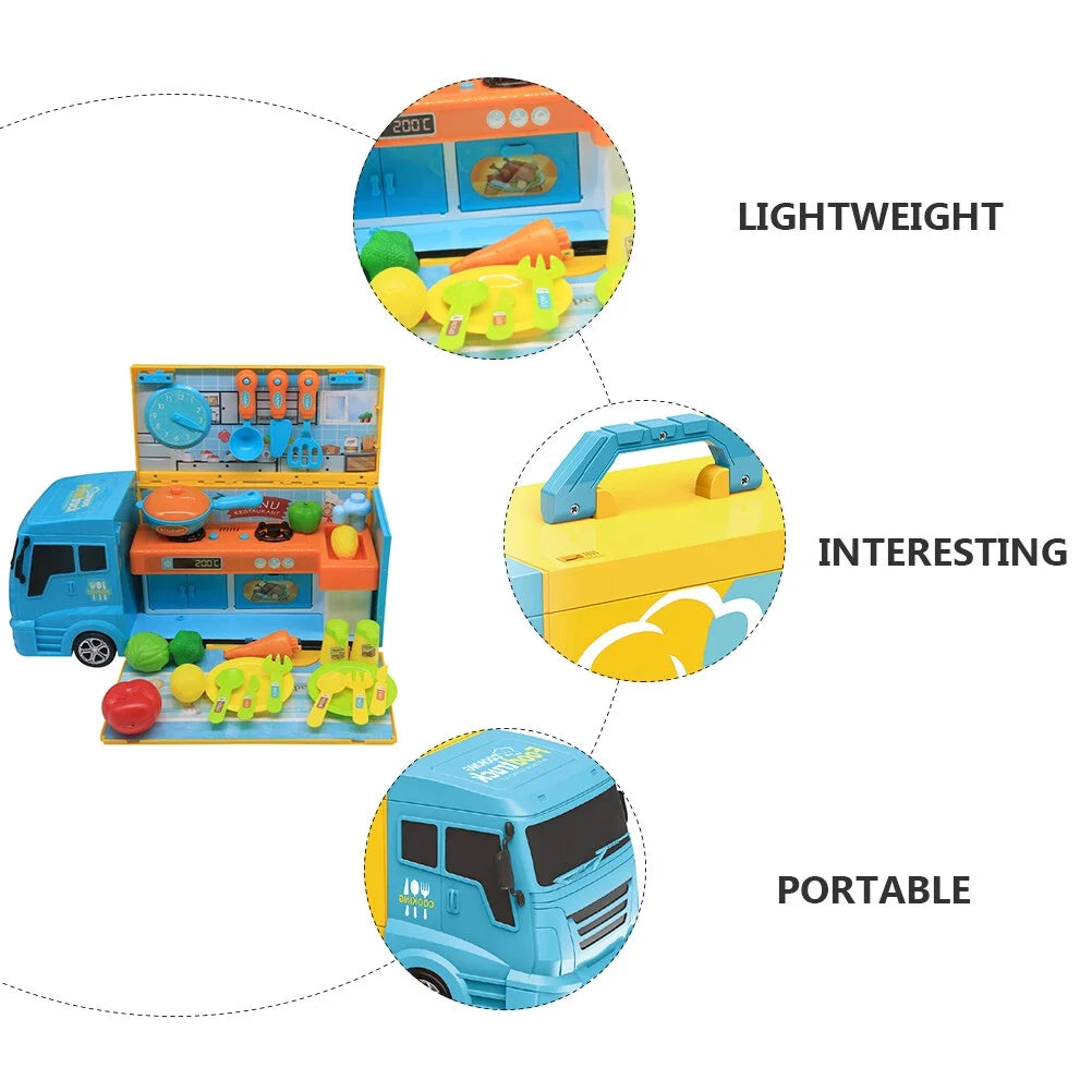 Food Truck Toy Pretend Play Toy O790