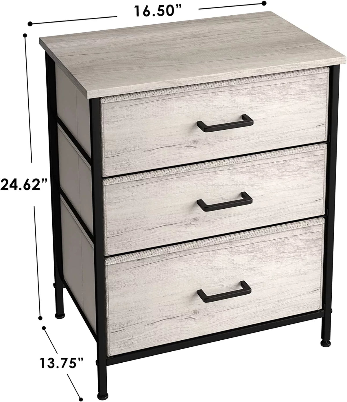 3 Drawer Nightstand M7630