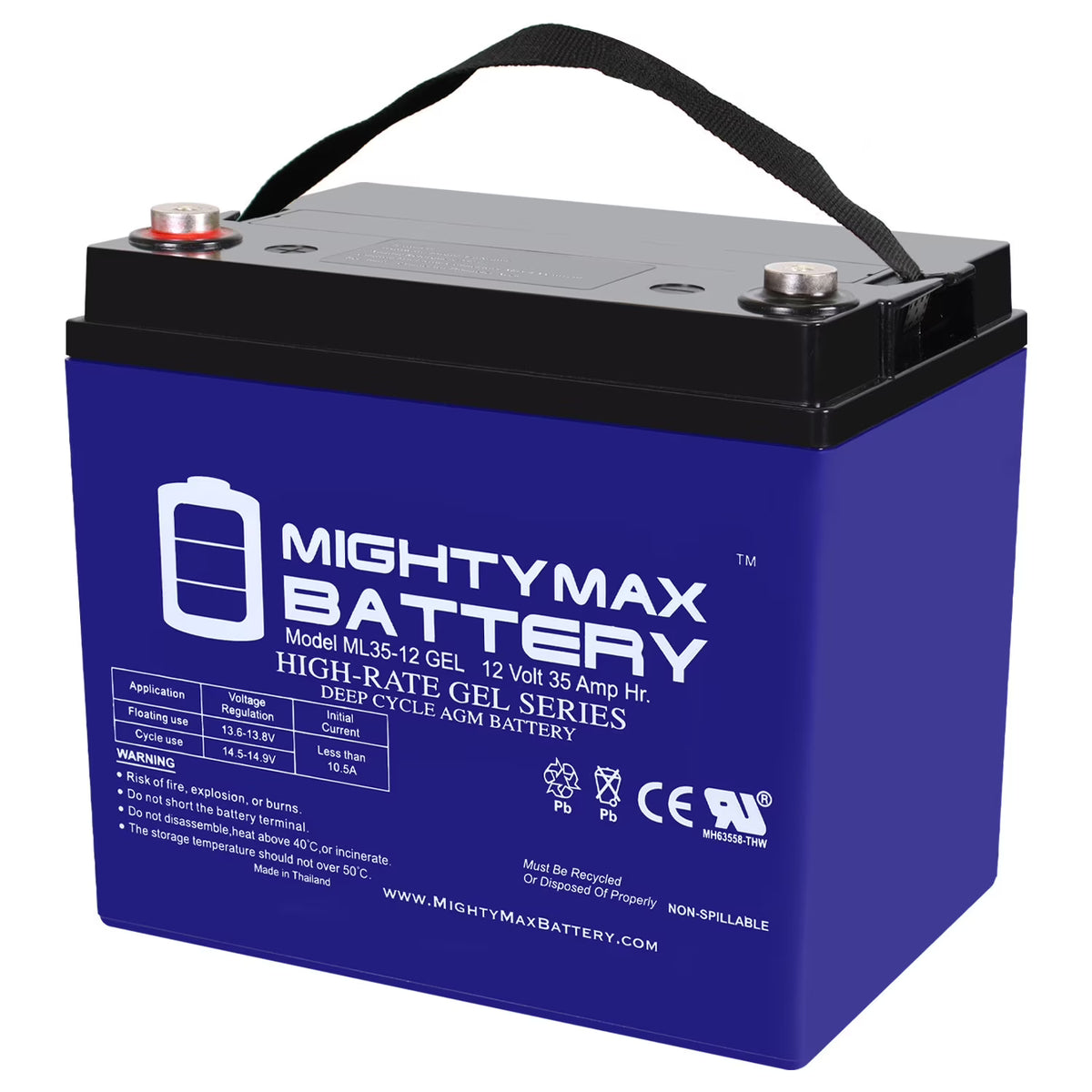 12V 35AH Battery for Power Chair L1982