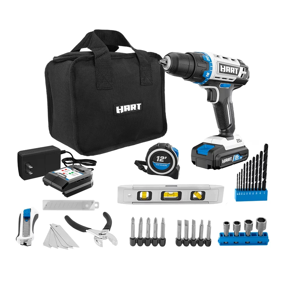 20-Volt Cordless Drill Driver and Mechanics Set X32579