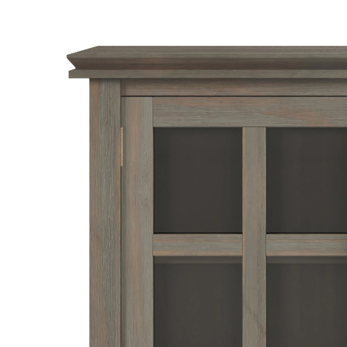 Solid Wood 38 inch Wide Storage Cabinet N386