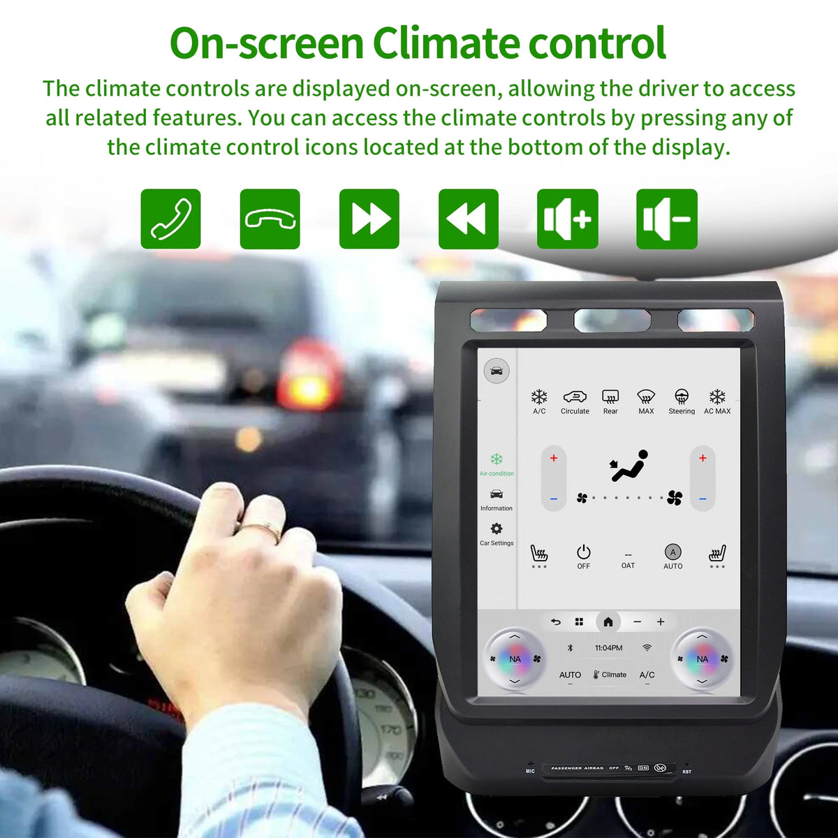Car Radio CarPlay Stereo Android Head Unit Multimedia Player S5748