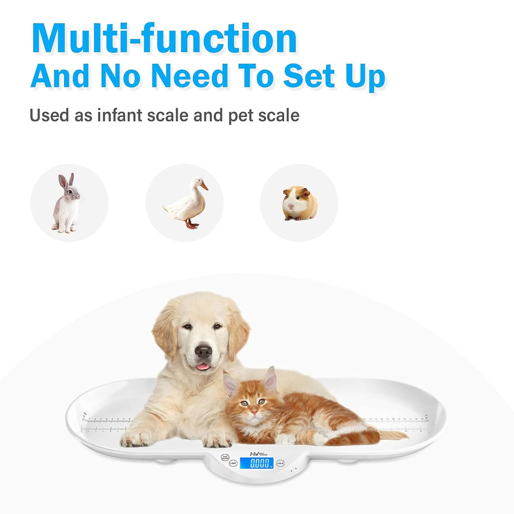 Digital Weighing Scale with Hold Function, LCD Display, Pack of 2 N546