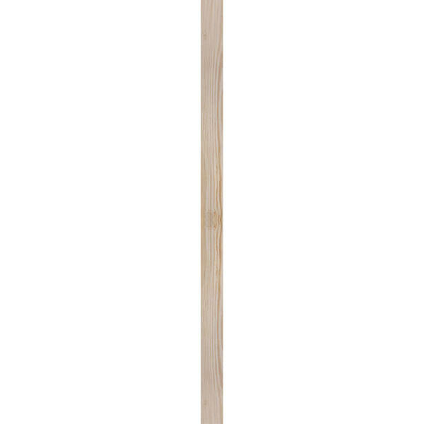 Unfinished Non-Functional Vertical Gable Vent F401636