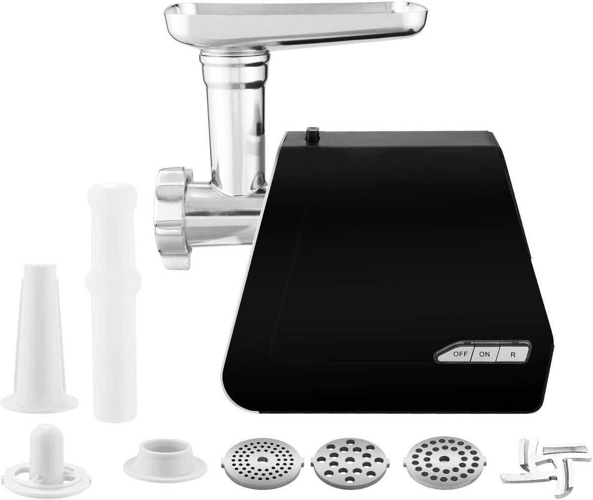 2000W Stainless Steel Electric Meat Grinder with 3 Grinding Plates N40897