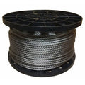 1/4 inch Stainless Steel Aircraft Cable Wire Rope 7x19 Type 316 (700 Feet) R70963