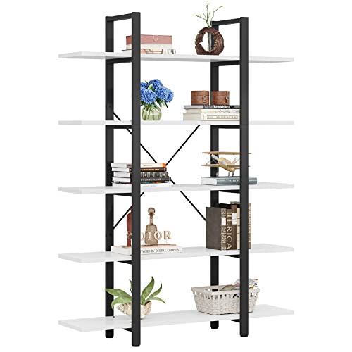 5-Tier Black Bookshelf V514