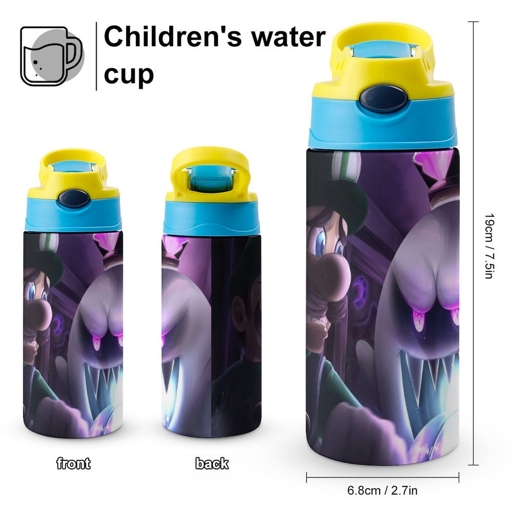 Insulated Stainless Steel Water Bottle with Straw I82447