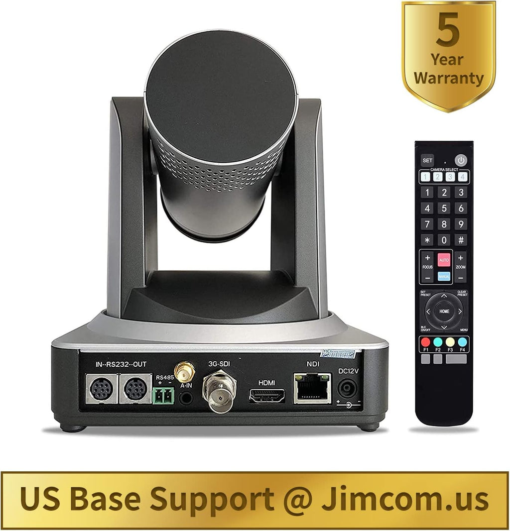 20X NDI HX PoE PTZ Camera W694