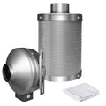8 inch 750 CFM Inline Fan with Carbon Filter T904