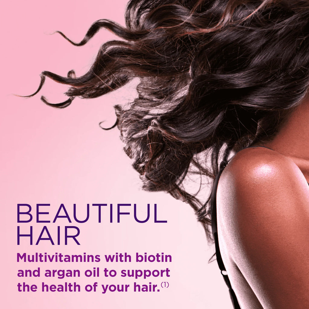 Hair, Skin and Nail Biotin & Vitamins A, C, & E Softgels, 120 Ct F706479