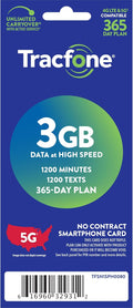 $60 1200 Min 1200 Text 3 GB Data 365–Day Plan E4439