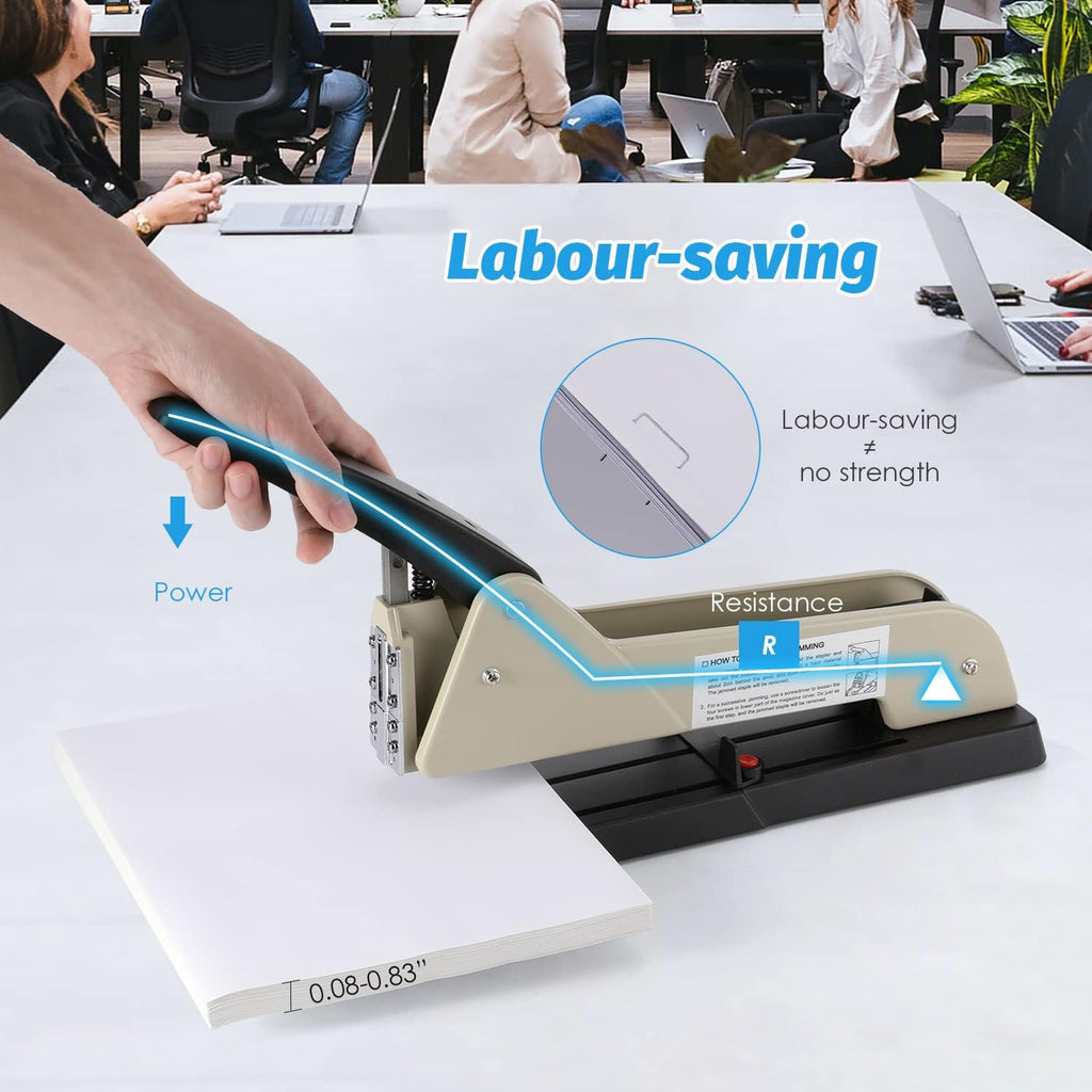 Heavy Duty Long Reach Stapler with 200 Sheets Capacity E56062