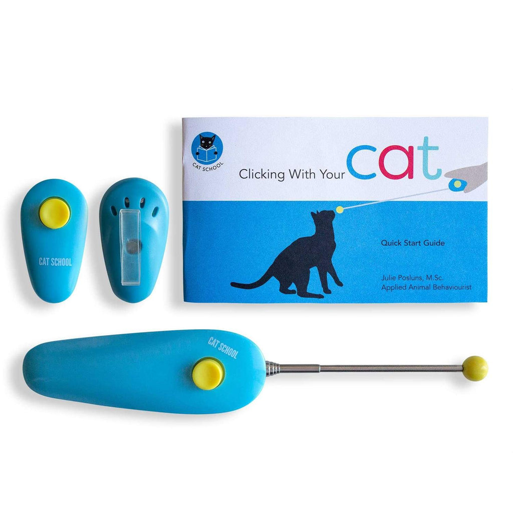 Cat Training Clicker Kit with Target Stick Y2405