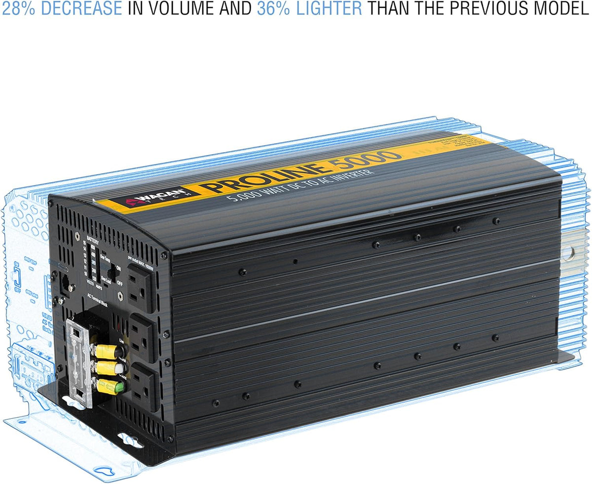 12V 5000 Watt Power Inverter with Remote Control S877164