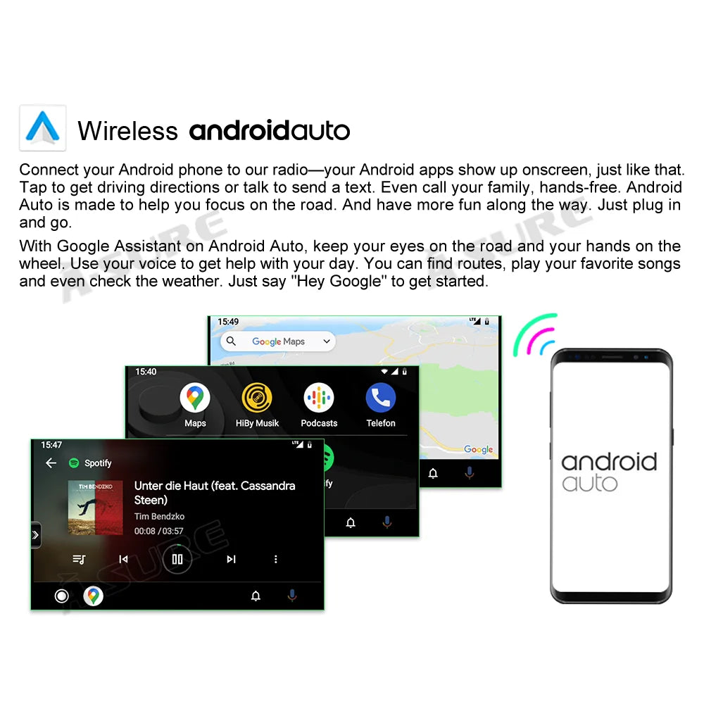 Car Stereo with GPS and CarPlay V7361