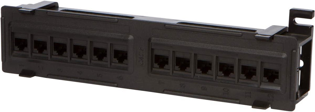 24 Port Cat6 RJ45 Patch Panel Pack of 2 B782