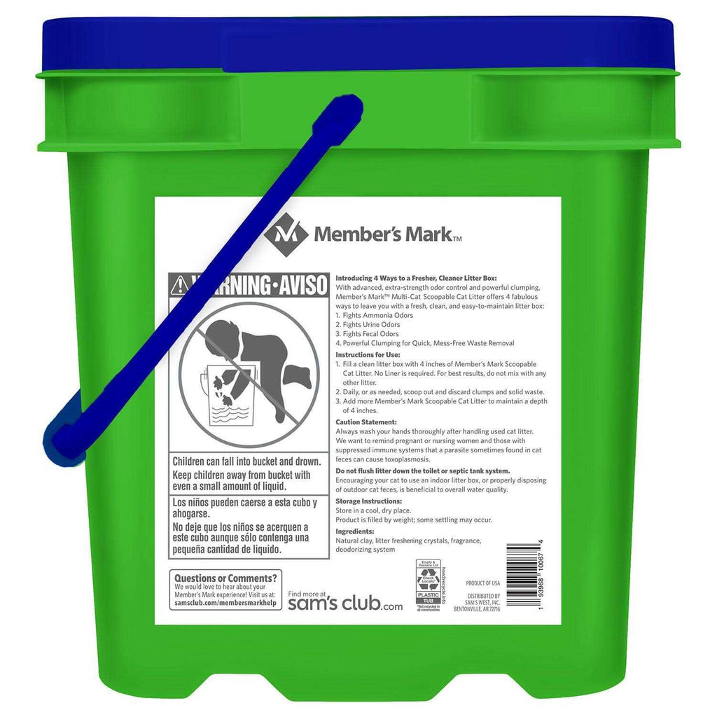 Scented Scoopable Cat Litter D353