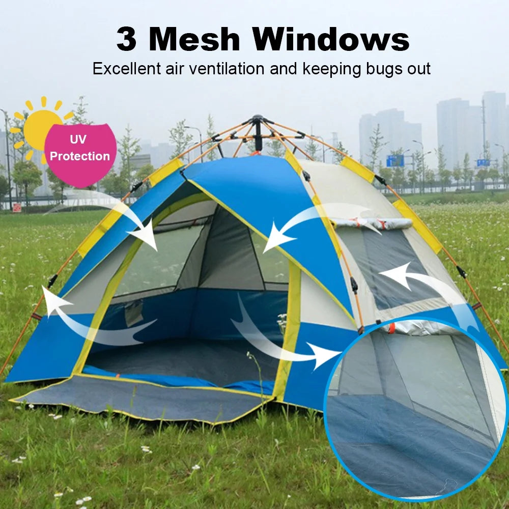 Water Resistant Tent for 2 3 Persons S4536