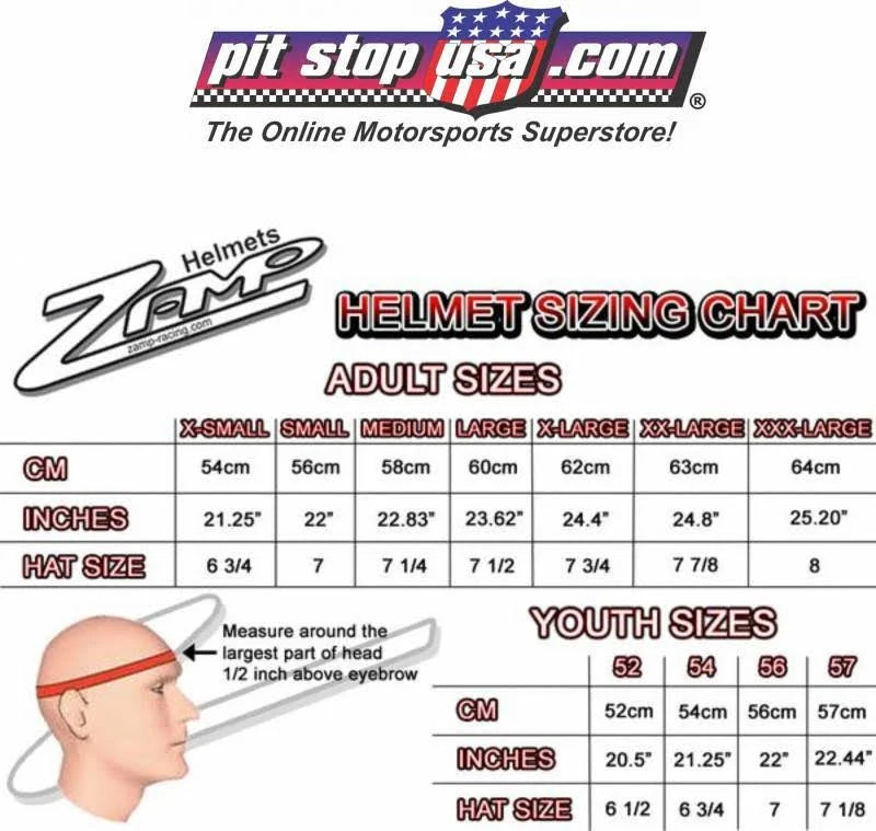Flo Orange X-Large Helmet I6125