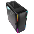 Black Tempered Glass Midi Tower Gaming Case N68183