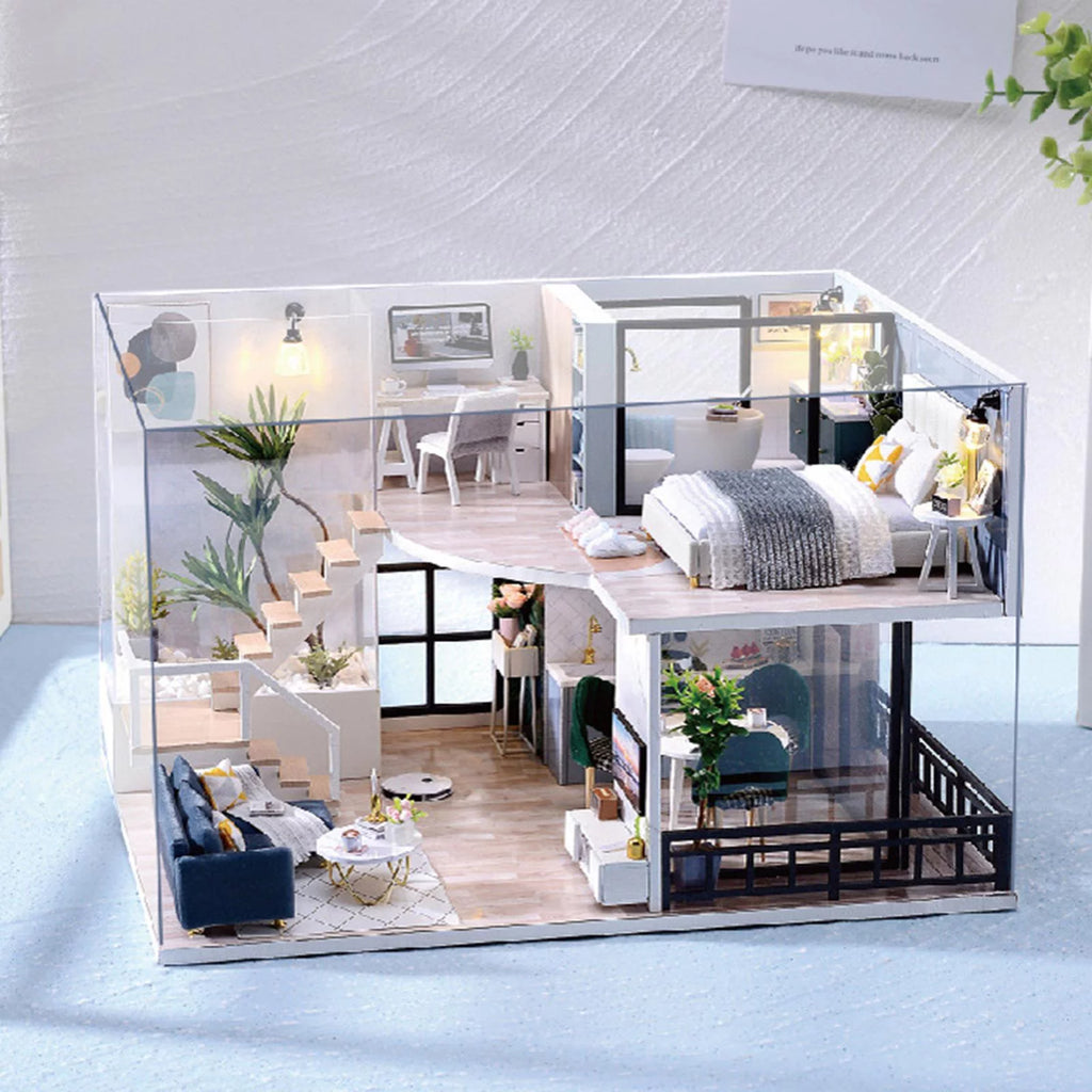 Building Toys with Furniture Accessories DIY Doll House T4522