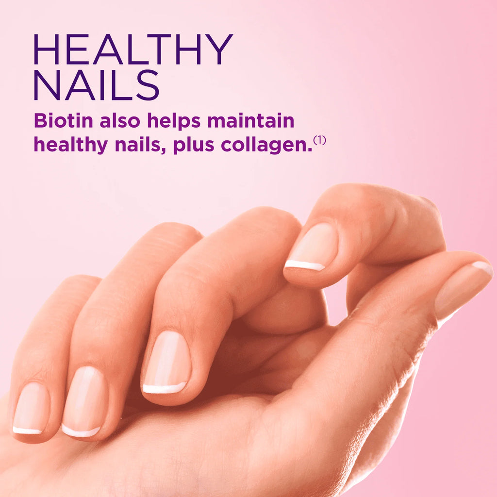 Hair, Skin and Nail Biotin & Vitamins A, C, & E Softgels, 120 Ct F706479