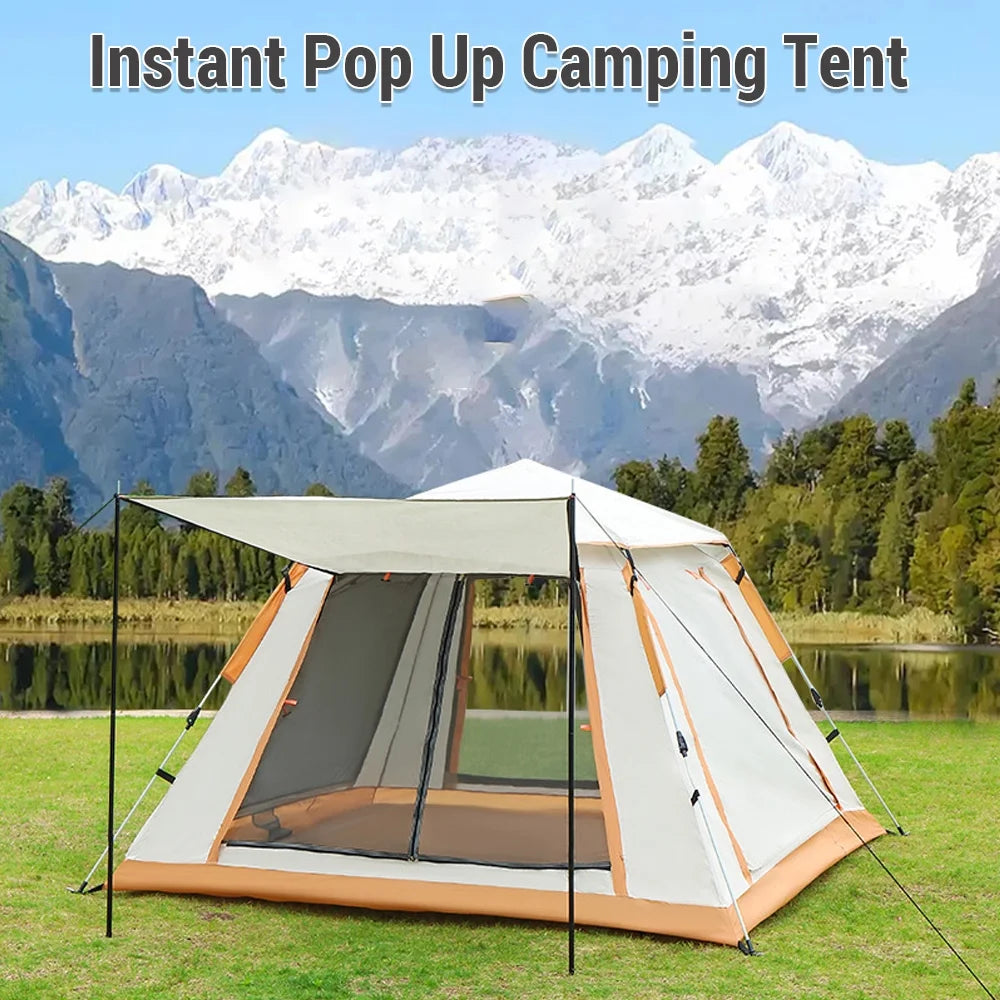 Instant Set Waterproof Pop Camping Tent for 3 5 People V9242