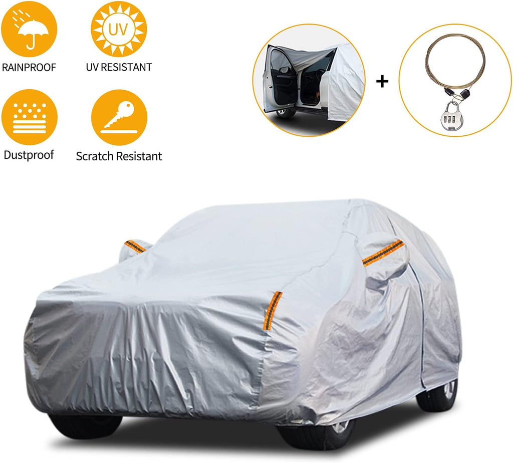 Waterproof Car Cover for Ford F150 Super Crew Cab, Pack of 2 C1149