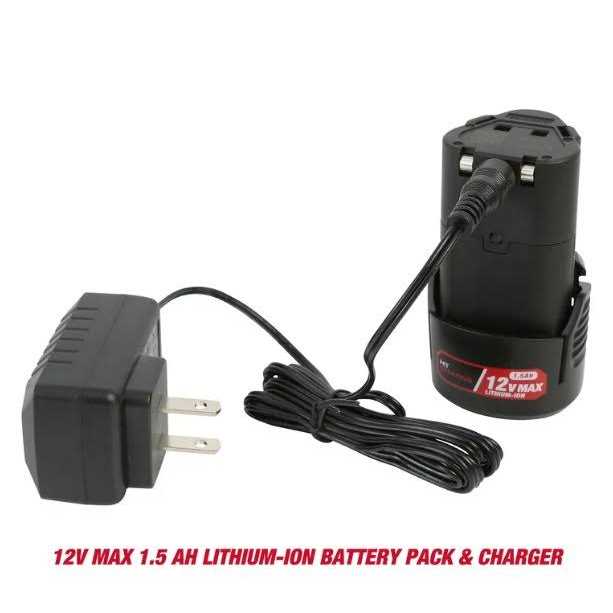 12V Max 3/8-in Lithium-Ion Cordless Extended Reach Ratchet with 1.5Ah Battery and Charger K93789