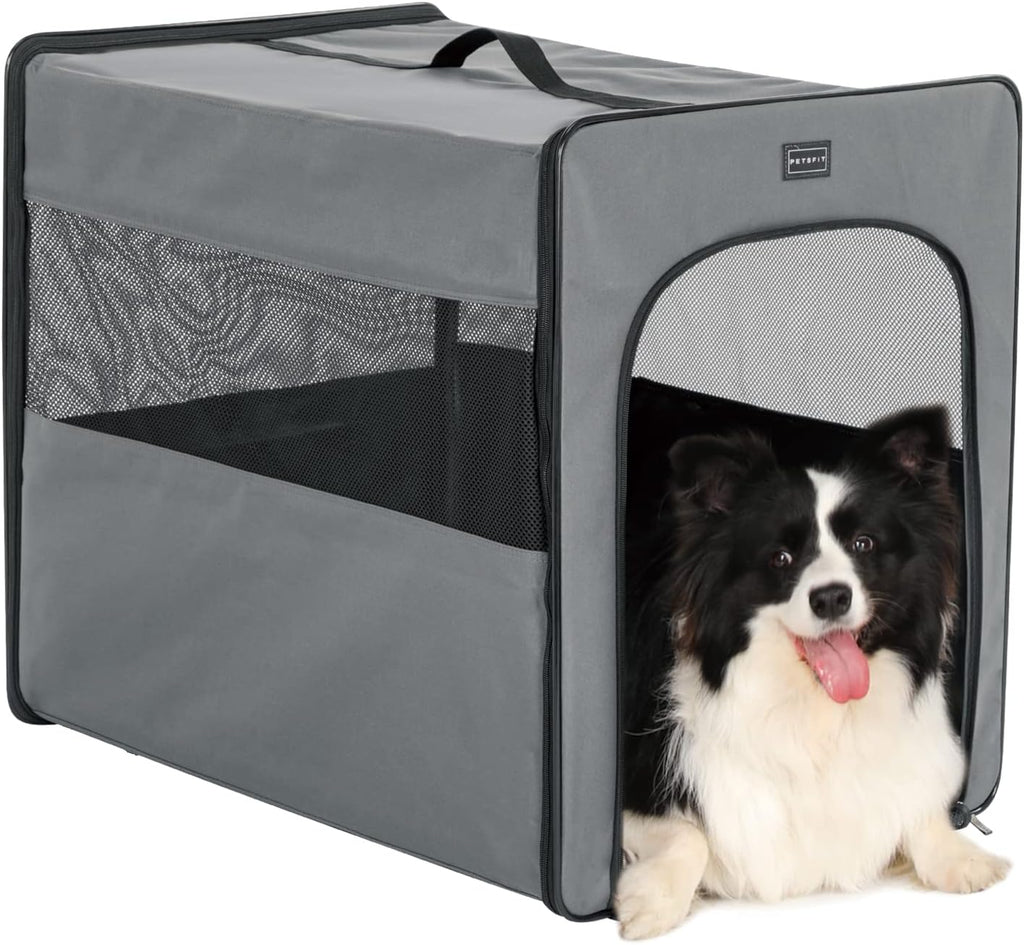 Collapsible Large Dog Travel Crate L2118
