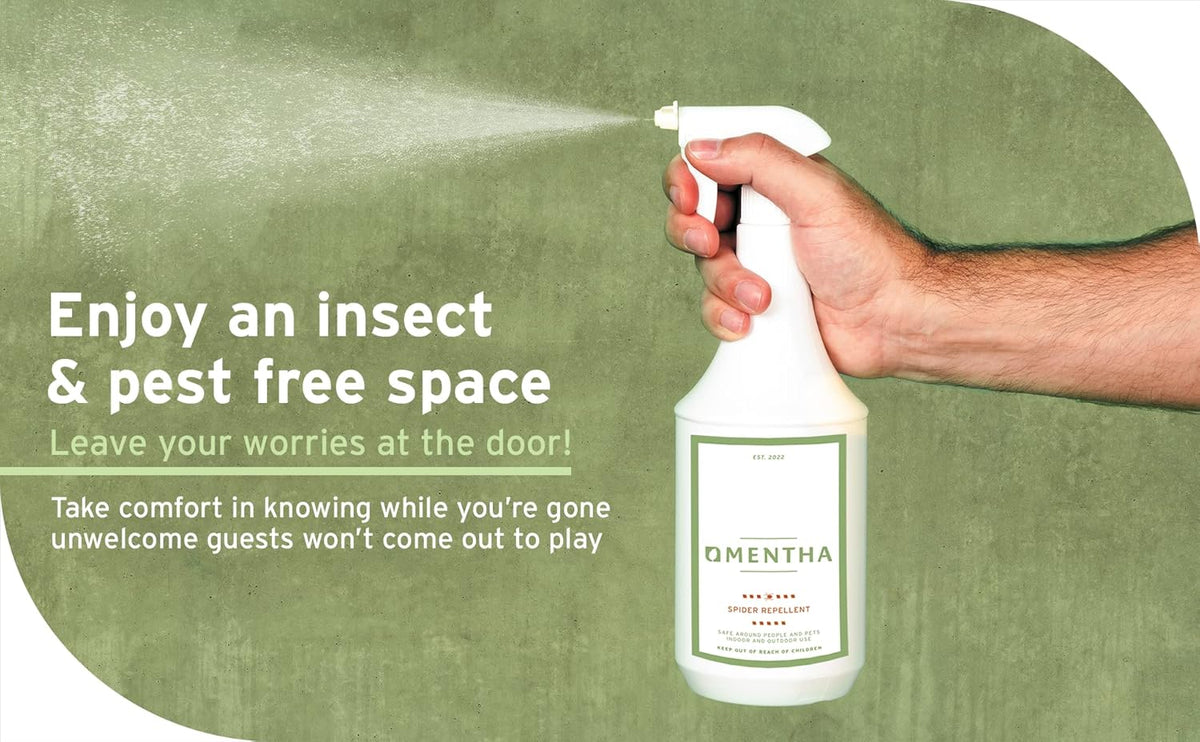 16oz Peppermint Oil Insect and Pest Control Spray Q1187