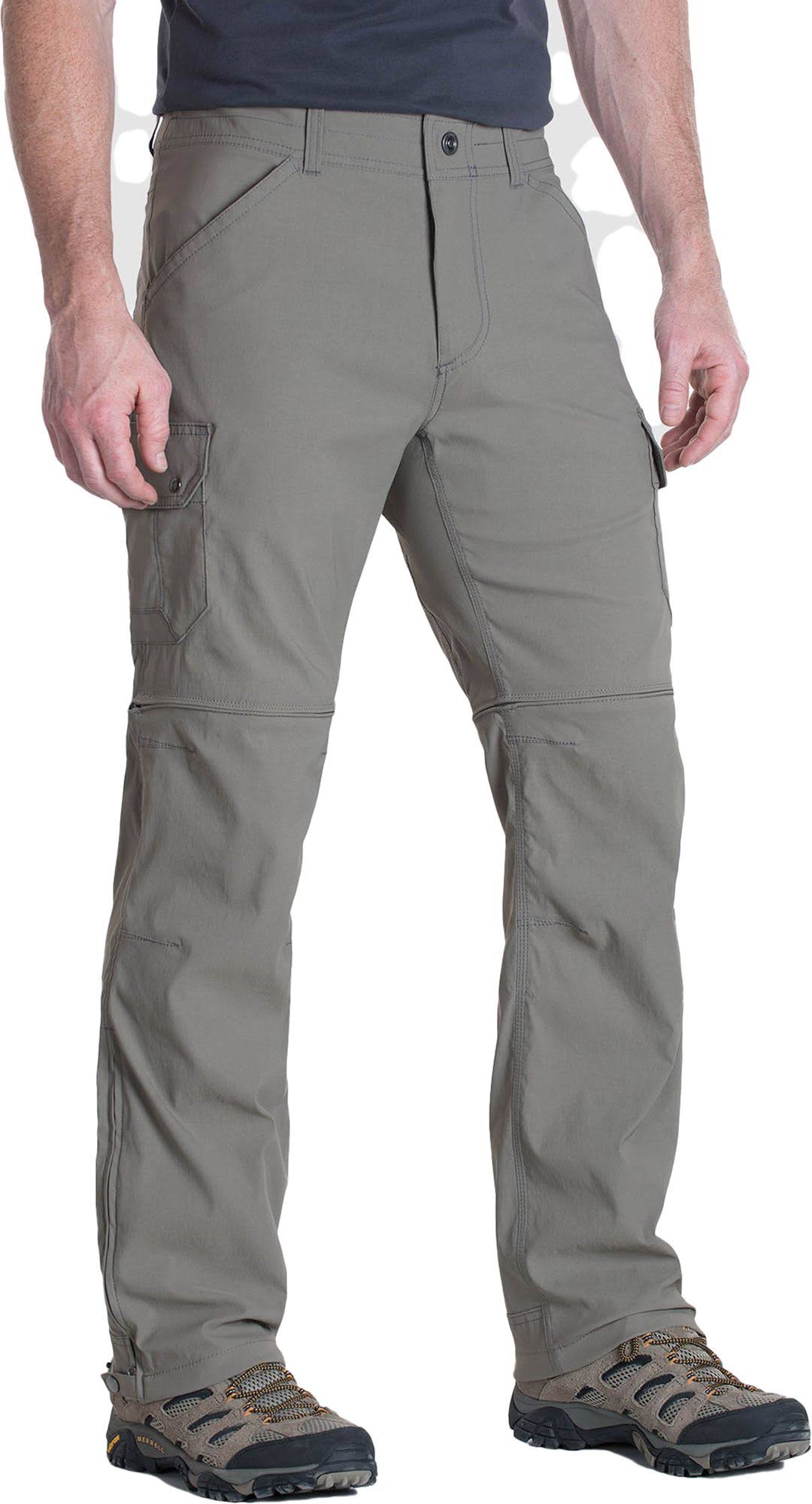Khaki 32 Convertible Cargo Pant P9784