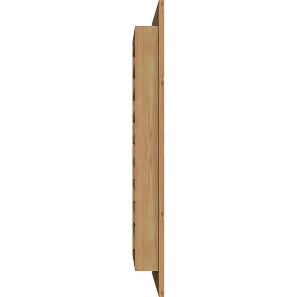 Vertical Gable Vent Unfinished Functional R577