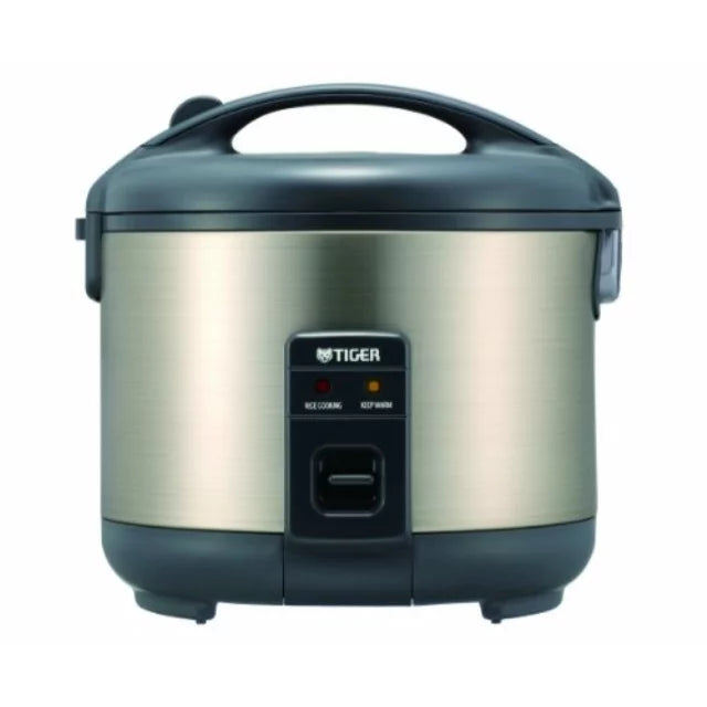 5.5-Cup Stainless Steel Gray Rice Cooker and Warmer S55129