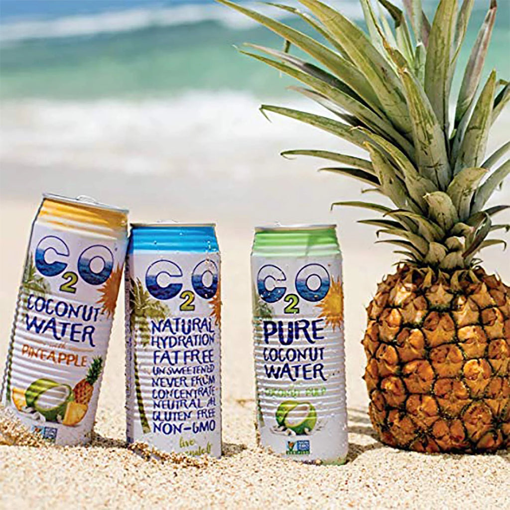 17.5 FL OZ Pack of 12 Pure Coconut Water G7838