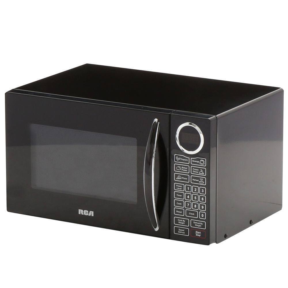 Black 0.9 Cu ft Microwave T140