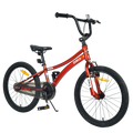 20 Inch Single Speed Boys Bike with Steel Frame Red A388