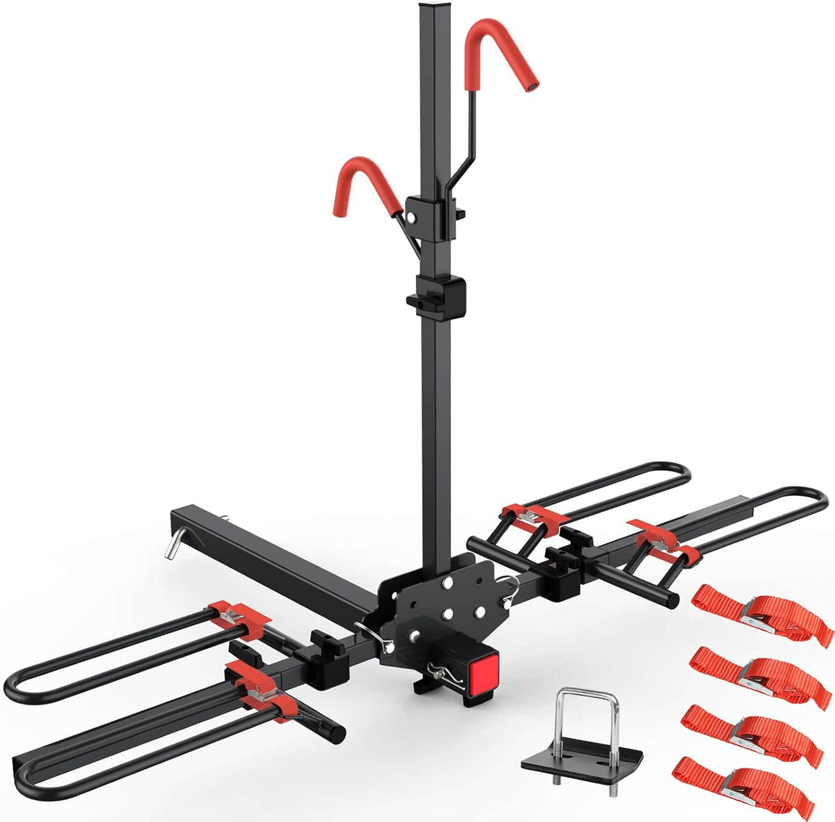 2-Bike Hitch Mounted Bike Rack G702
