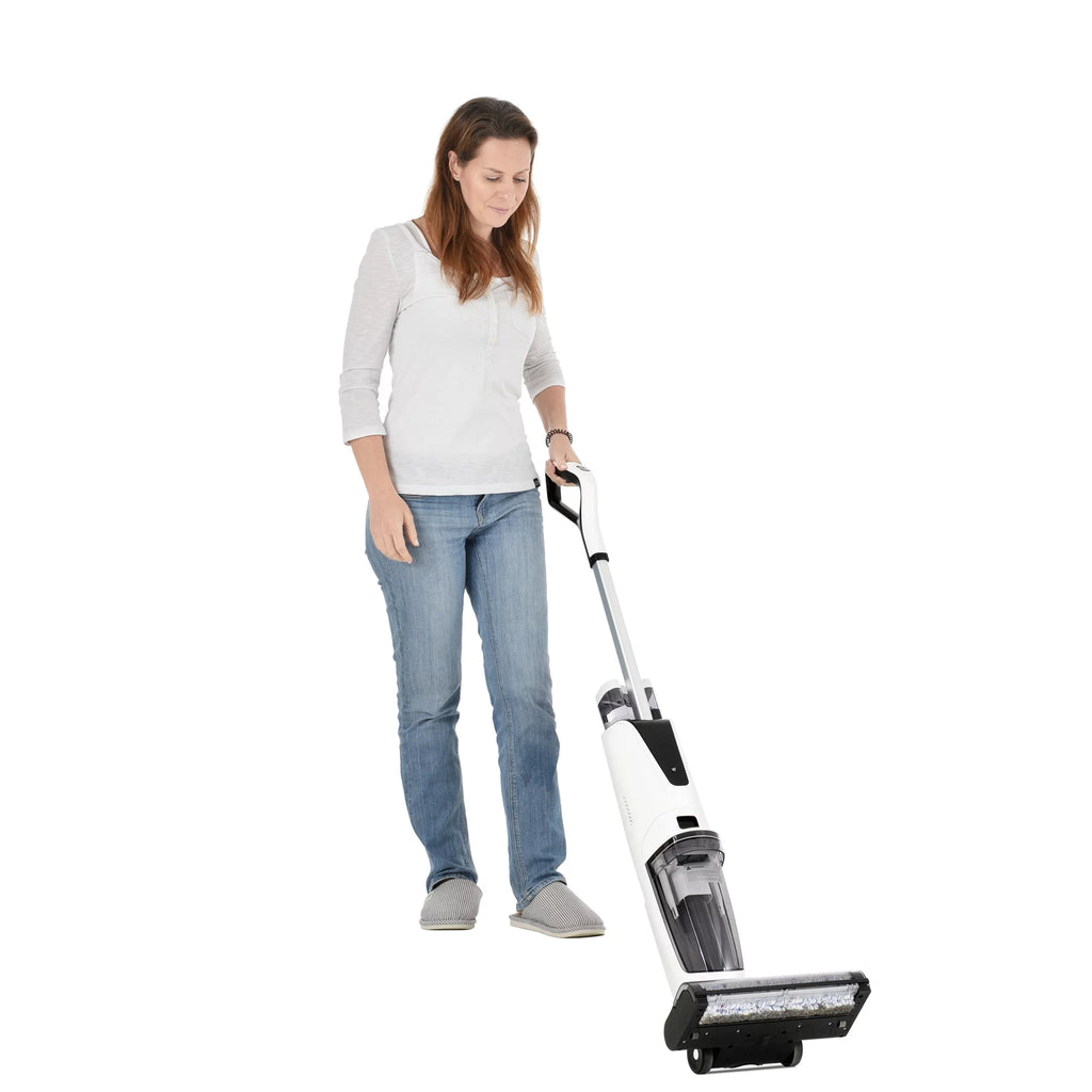Wireless Wet/Dry Vacuum Cleaner with Two Tank System and LED Display I832